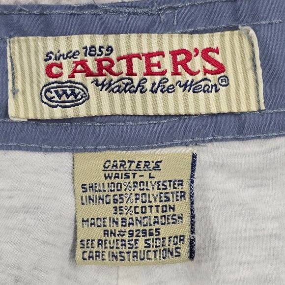 Carters Watch The Wear Pants Adult Large (Fits 34x30) Blue Cargo Lined Hip Hop - Picture 4 of 14